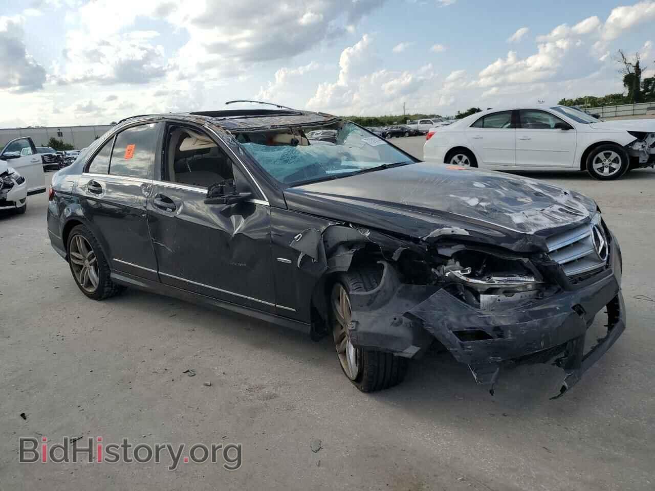 2012 MERCEDES-BENZ C-CLASS - VIN: WDDGF4HB2CA651225 - Фото 4
