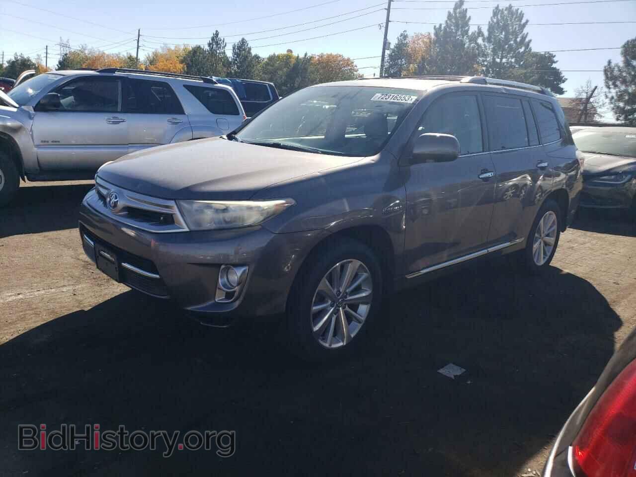 Фотография JTEDC3EH1C2007083 - TOYOTA HIGHLANDER 2012