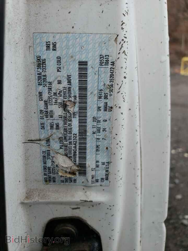 2009 FORD ECONOLINE - VIN: 1FTNE14W89DA42322 - Photo 13