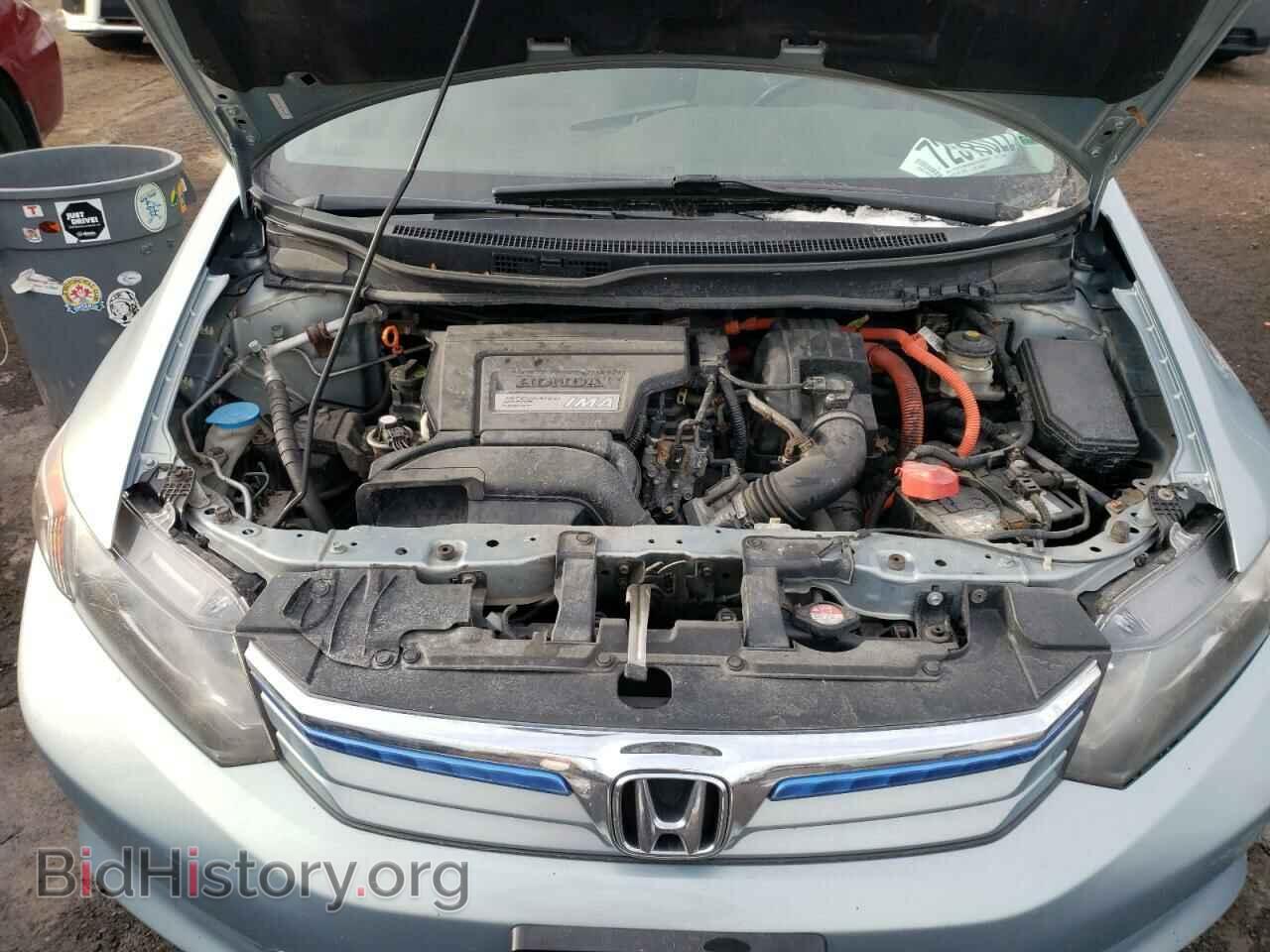 2012 HONDA CIVIC - VIN: JHMFB4F23CS800027 - Фото 11