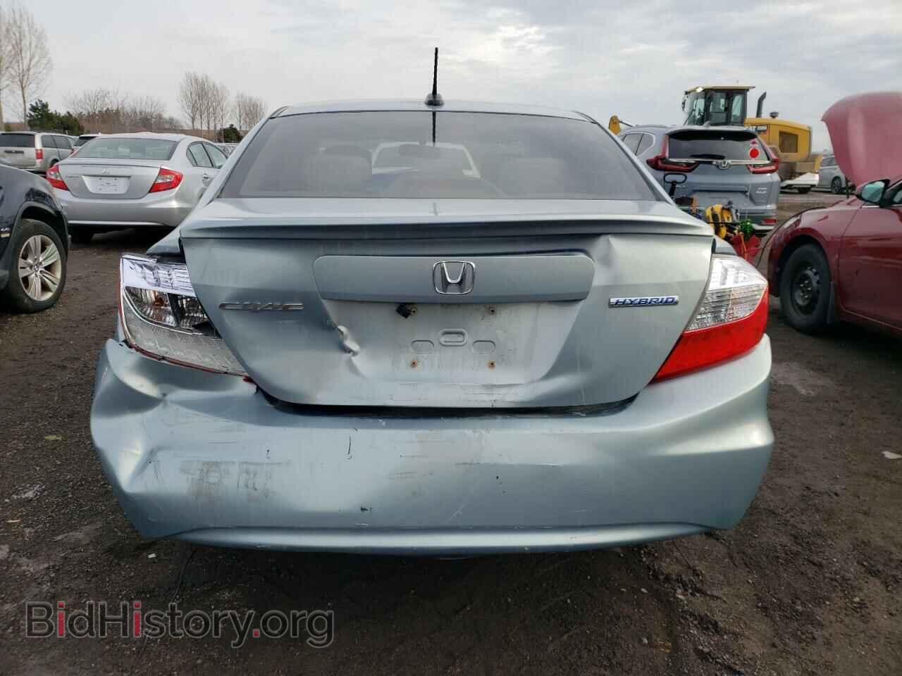 2012 HONDA CIVIC - VIN: JHMFB4F23CS800027 - Фото 6