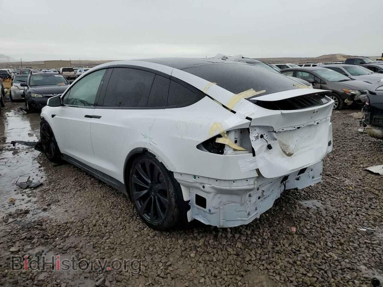2022 TESLA MODEL X - VIN: 7SAXCBE60NF343319 - Фото 2