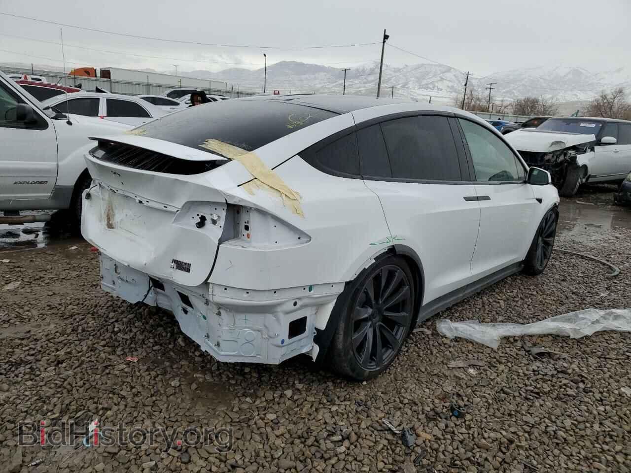 2022 TESLA MODEL X - VIN: 7SAXCBE60NF343319 - Фото 3