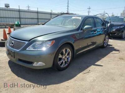 2007 Lexus LS460 LS 460, green — VIN JTHBL46F775047685, Copart