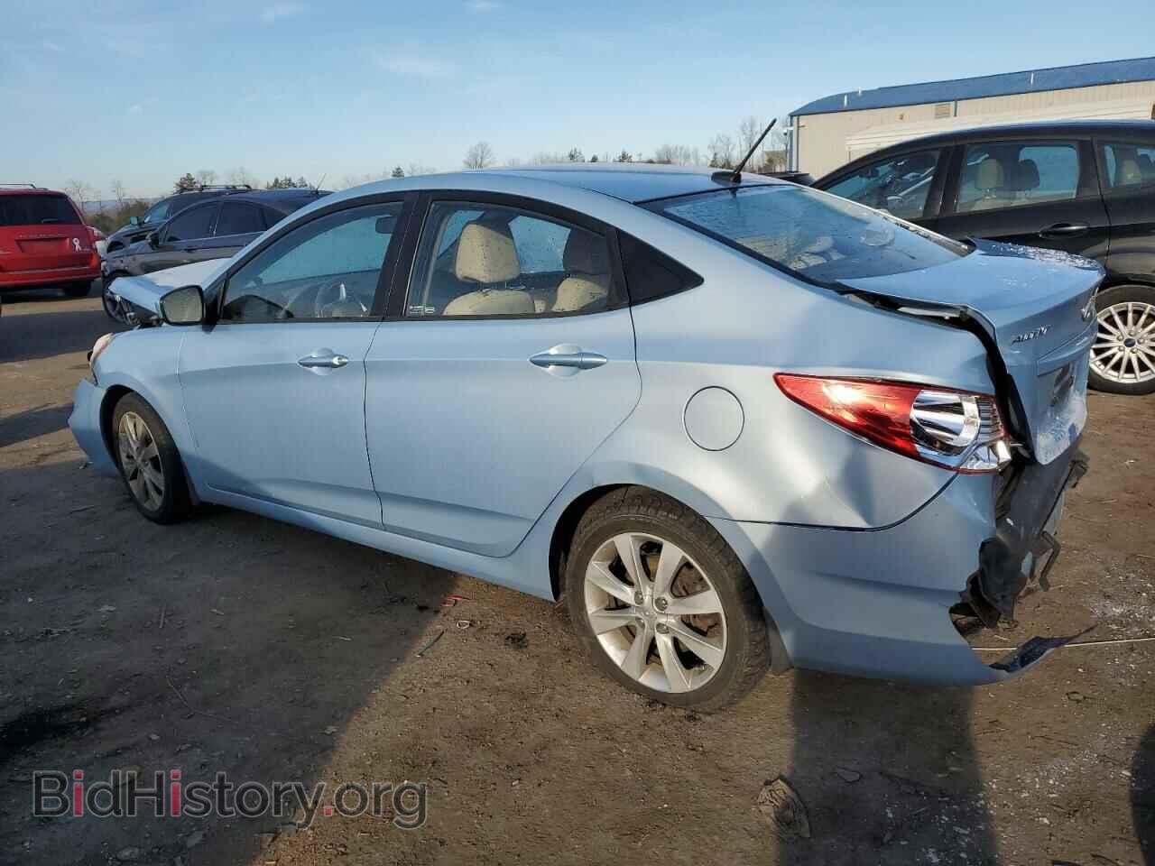 2013 HYUNDAI ACCENT - VIN: KMHCU4AE4DU282303 - Фото 2
