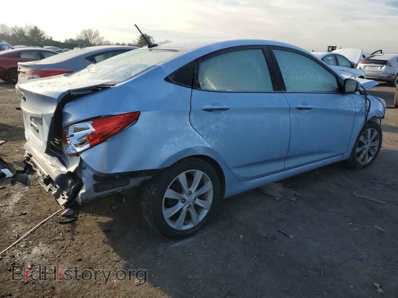 2013 HYUNDAI ACCENT - VIN: KMHCU4AE4DU282303 - Фото 3