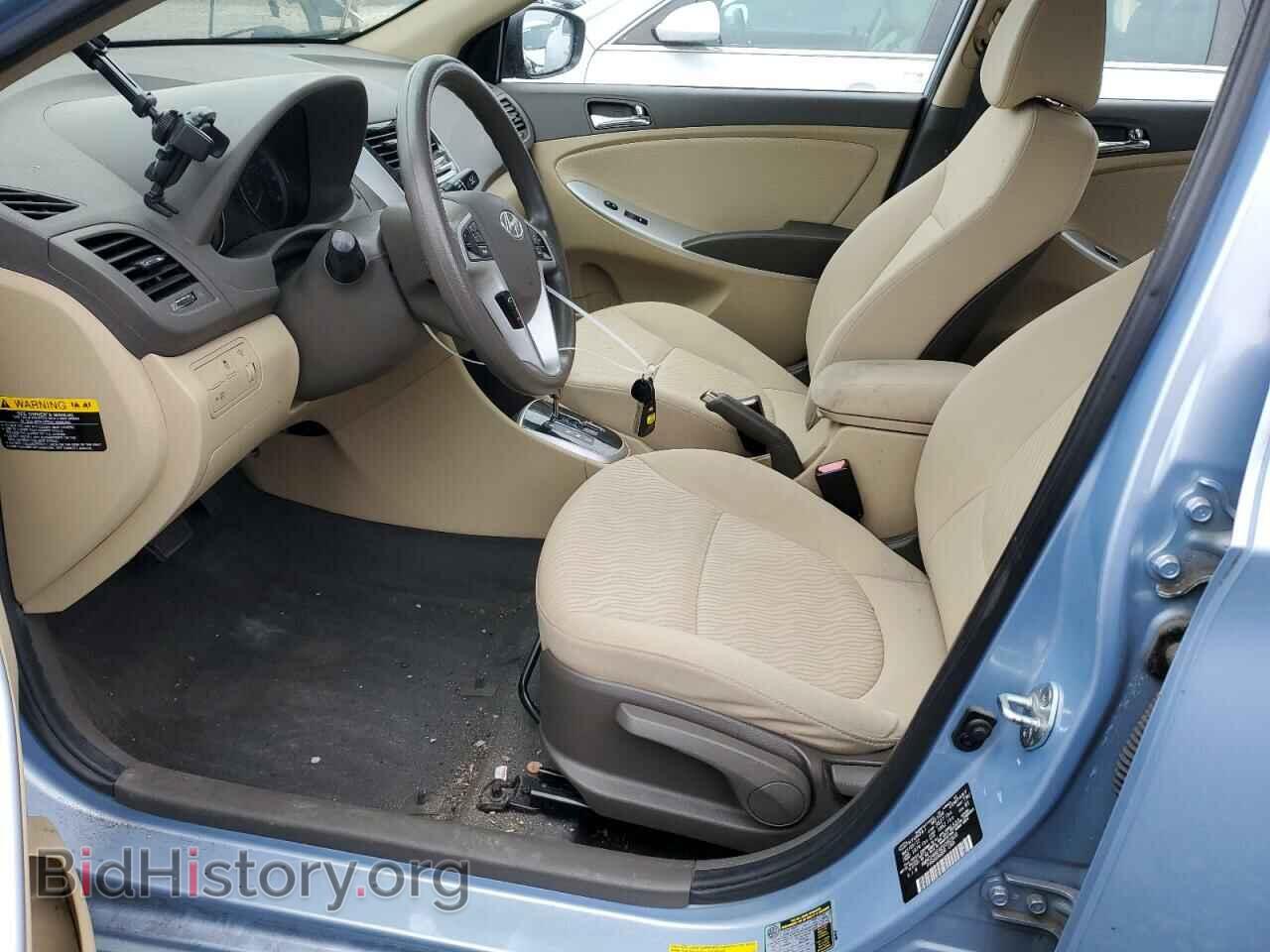 2013 HYUNDAI ACCENT - VIN: KMHCU4AE4DU282303 - Фото 7