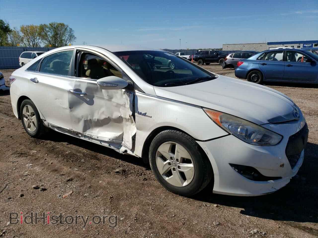 2012 HYUNDAI SONATA - VIN: KMHEC4A43CA038077 - Фото 4