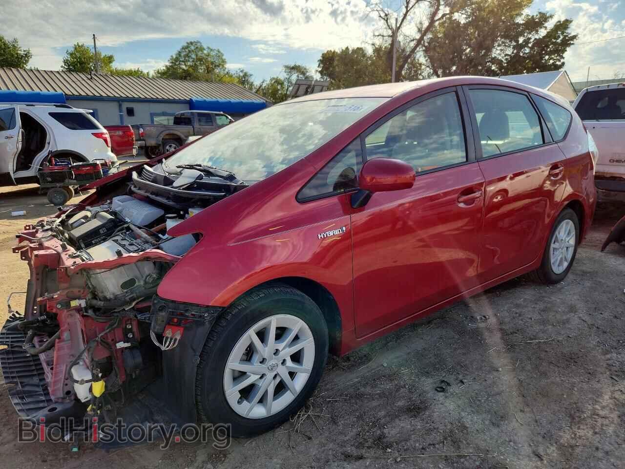 Фотография JTDZN3EU6C3116036 - TOYOTA PRIUS 2012