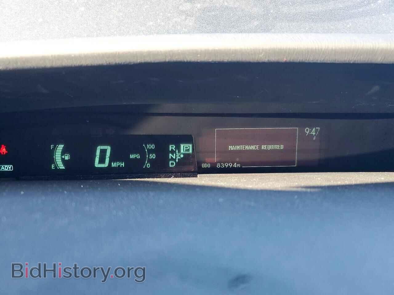 2014 TOYOTA PRIUS - VIN: JTDKN3DU6E0388948 - Фото 9