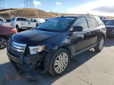 2008 Ford EDGE Edge Limit, black — VIN 2FMDK49C78BA94285, Copart