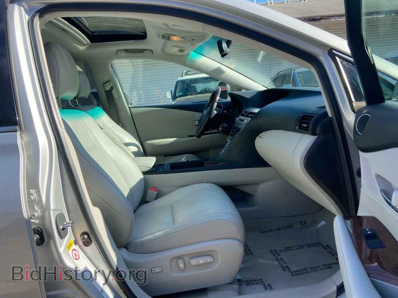 2010 LEXUS RX350 - VIN: 2T2BK1BA2AC024379 - Фото 5