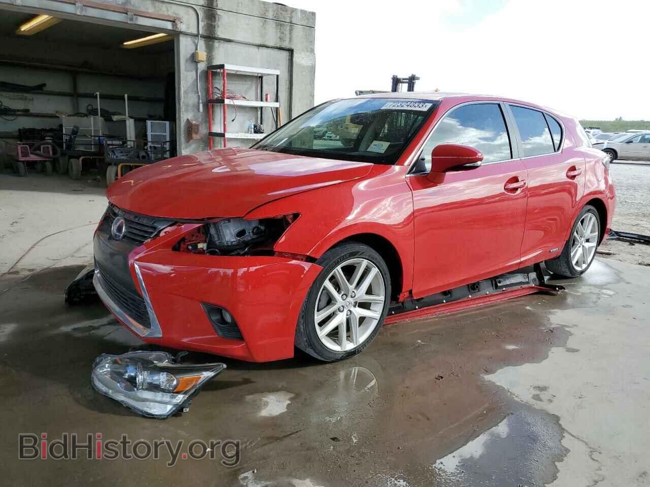 Photo JTHKD5BH3G2267076 - LEXUS CT 200 2016