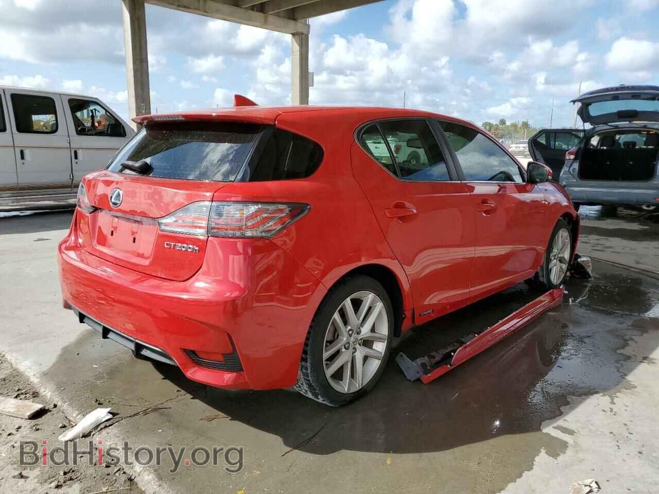 2016 LEXUS CT 200 - VIN: JTHKD5BH3G2267076 - Фото 3