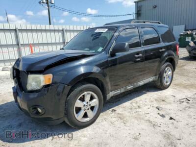 2010 Ford ESCAPE XLT, черный — VIN 1FMCU0DG9AKC89020, Copart