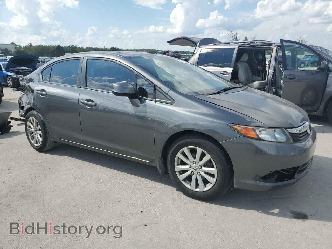 2012 HONDA CIVIC - VIN: 2HGFB2F83CH502015 - Фото 4