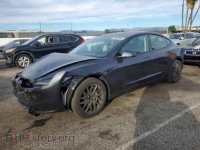 2024 Tesla MODEL 3, gray — VIN 5YJ3E1EA6RF741208, Copart