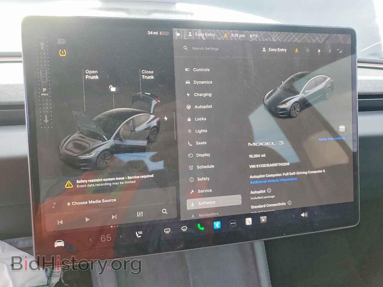 2024 TESLA MODEL 3 - VIN: 5YJ3E1EA6RF741208 - Фото 9