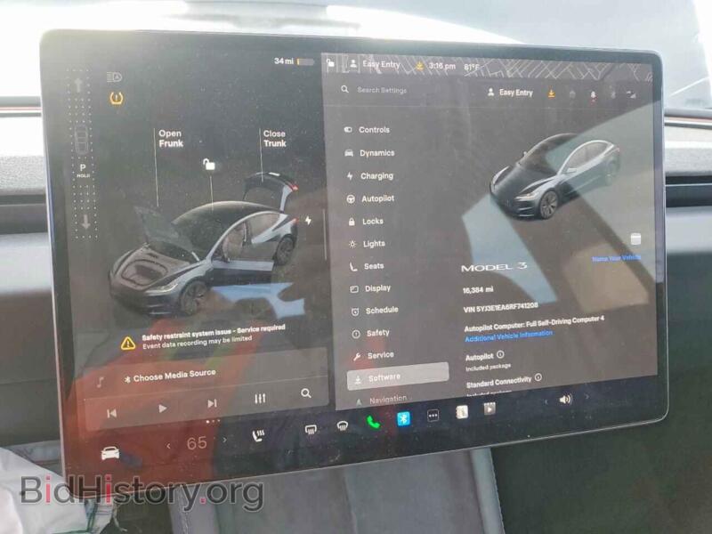 2024 Tesla MODEL 3 (VIN 5YJ3E1EA6RF741208) — photo 9 of 14