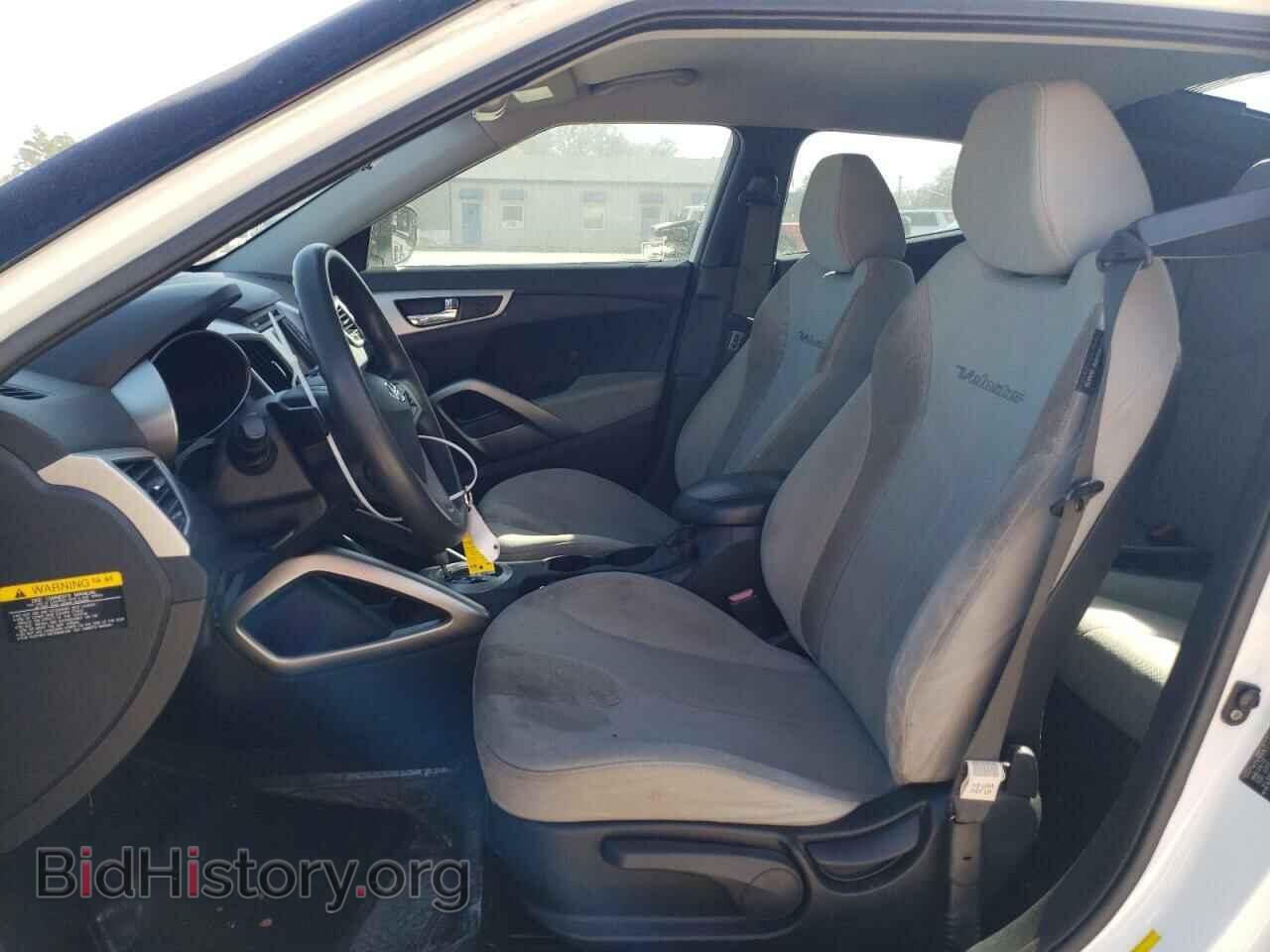 2012 HYUNDAI VELOSTER - VIN: KMHTC6AD5CU071745 - Фото 7