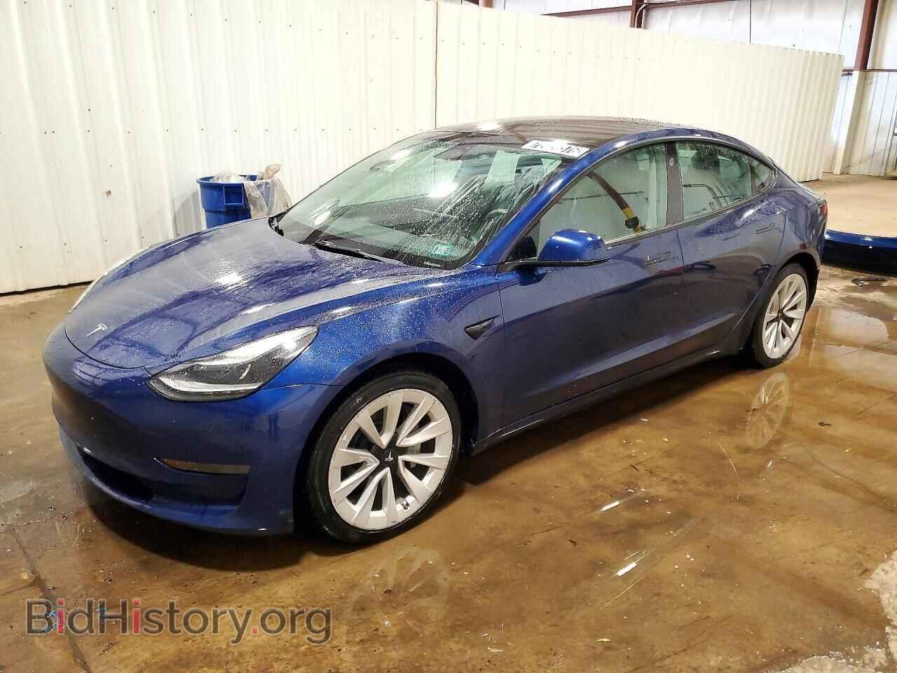 Photo 5YJ3E1EA3NF189645 - TESLA MODEL 3 2022