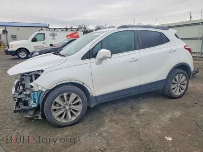 2019 Buick ENCORE Preferred, white — VIN KL4CJASB8KB855416, Copart
