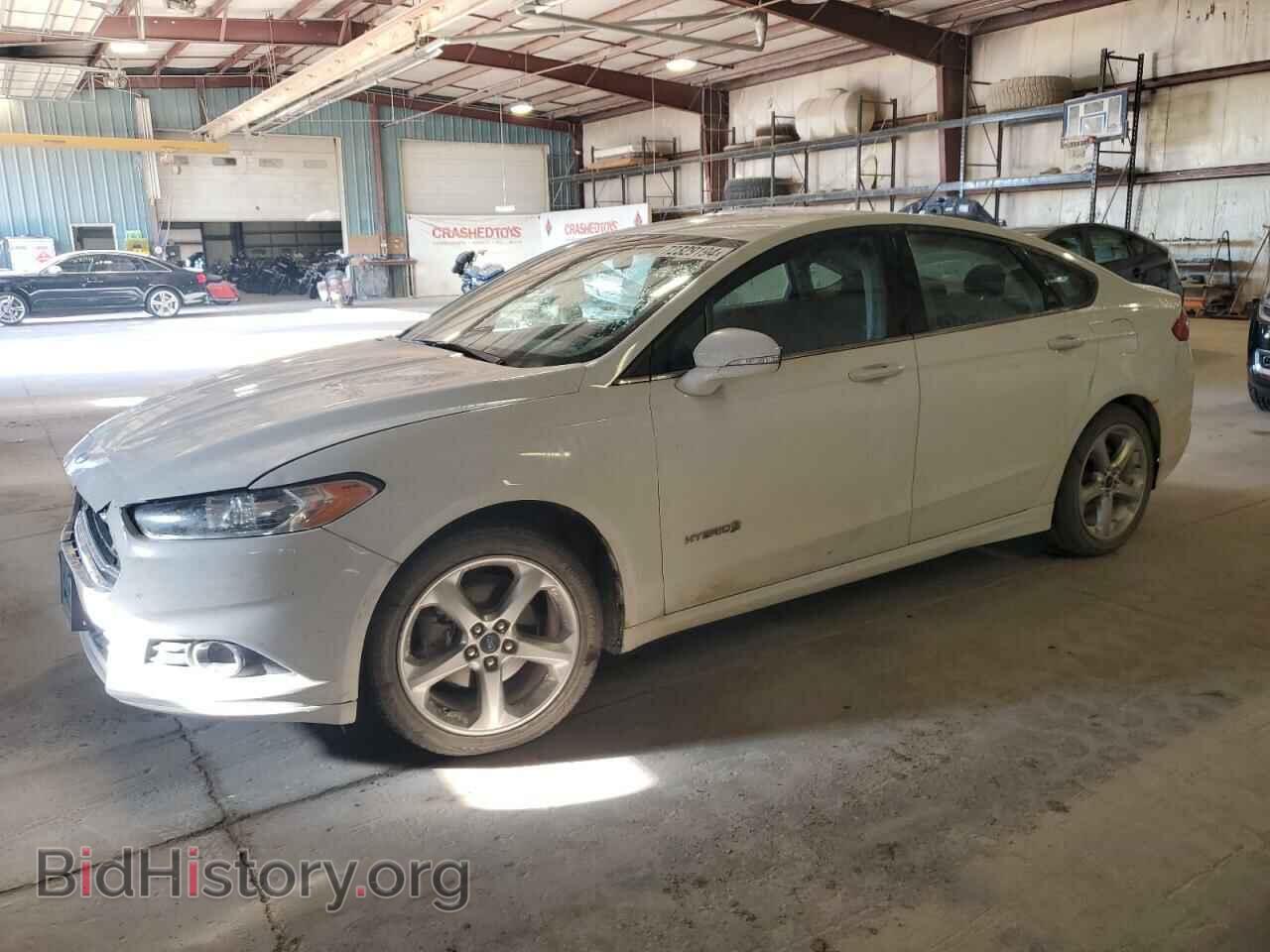 Photo 3FA6P0LU4DR272194 - FORD FUSION 2013