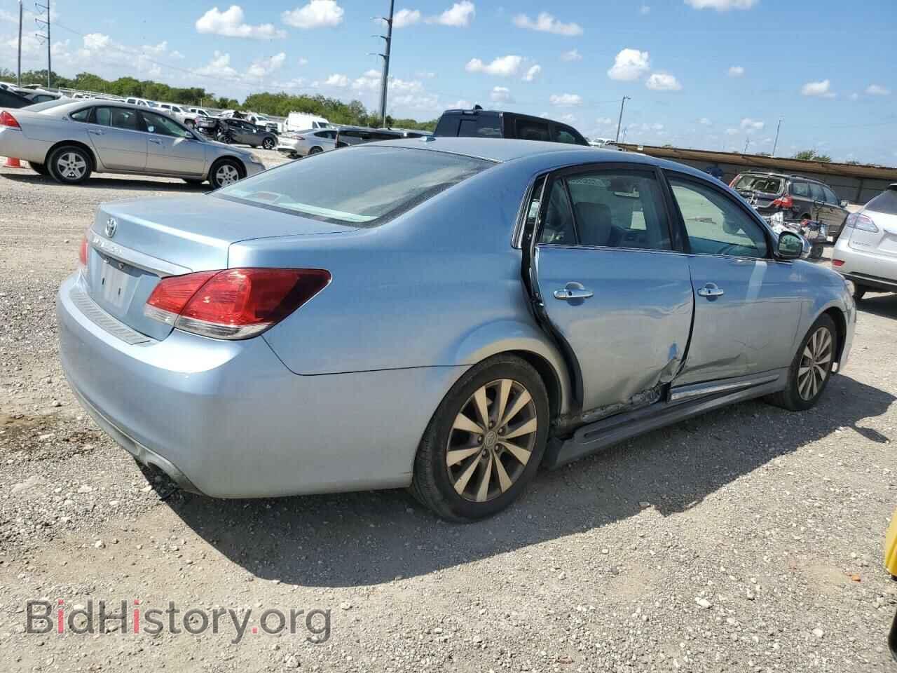 2011 TOYOTA AVALON - VIN: 4T1BK3DB0BU437357 - Фото 3