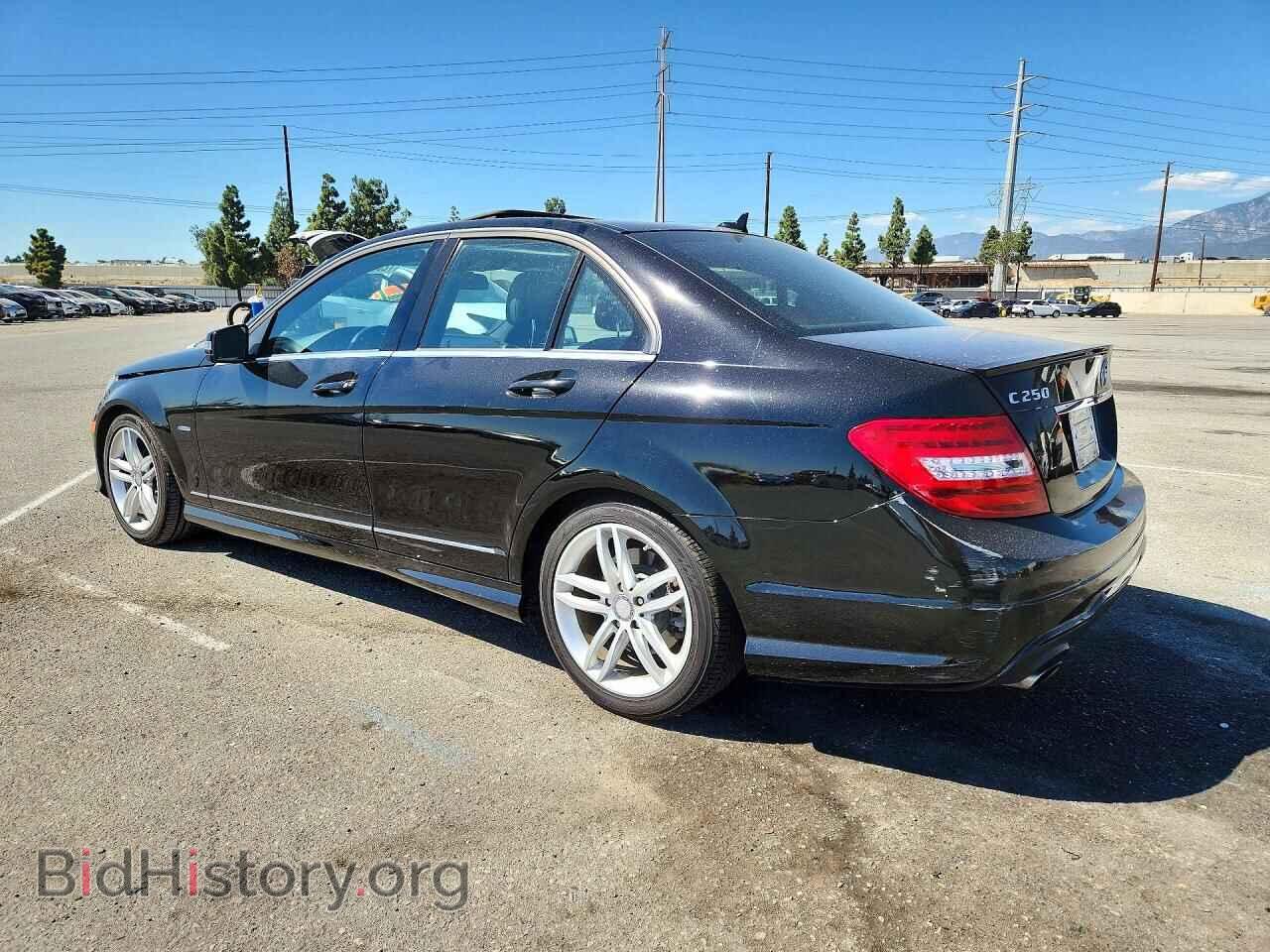 2012 MERCEDES-BENZ C-CLASS - VIN: WDDGF4HB7CA623405 - Photo 2