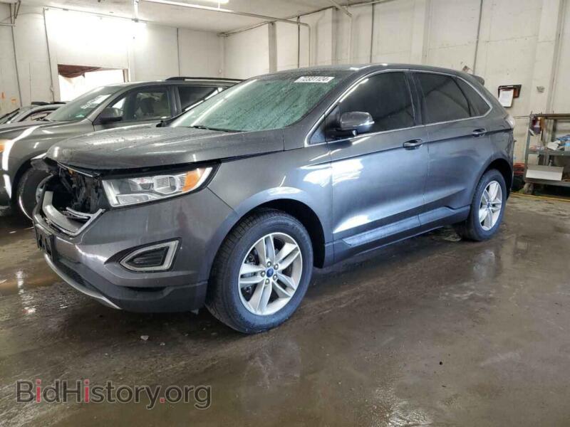 2016 Ford EDGE SEL (VIN 2FMPK3J92GBC25483) — фото 1 из 13, Copart, повреждение: передняя часть