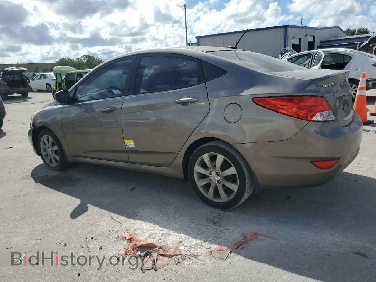 2013 HYUNDAI ACCENT - VIN: KMHCU4AEXDU424007 - Фото 2