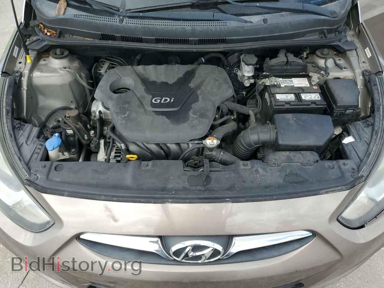 2013 HYUNDAI ACCENT - VIN: KMHCU4AEXDU424007 - Фото 11