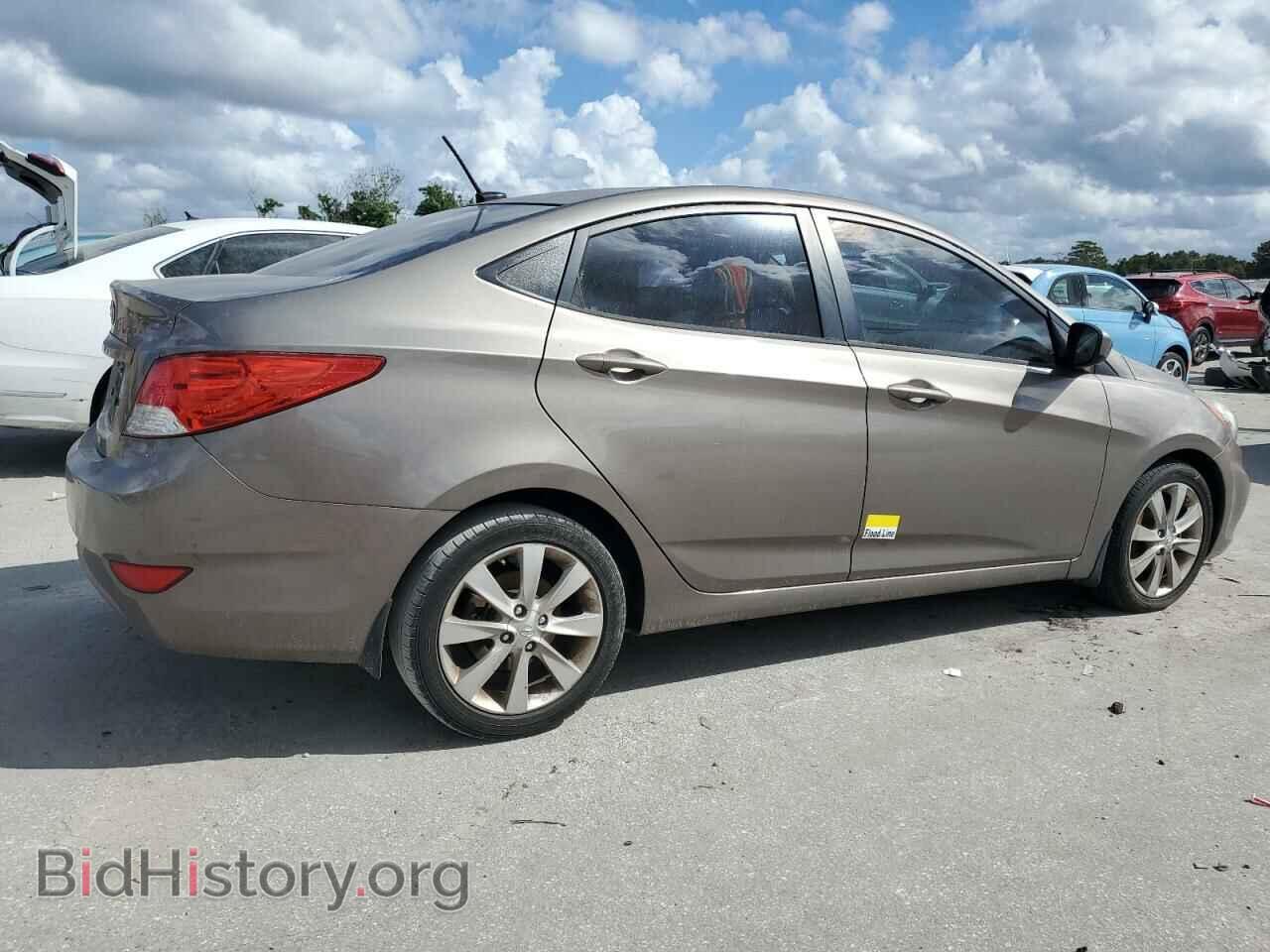 2013 HYUNDAI ACCENT - VIN: KMHCU4AEXDU424007 - Фото 3