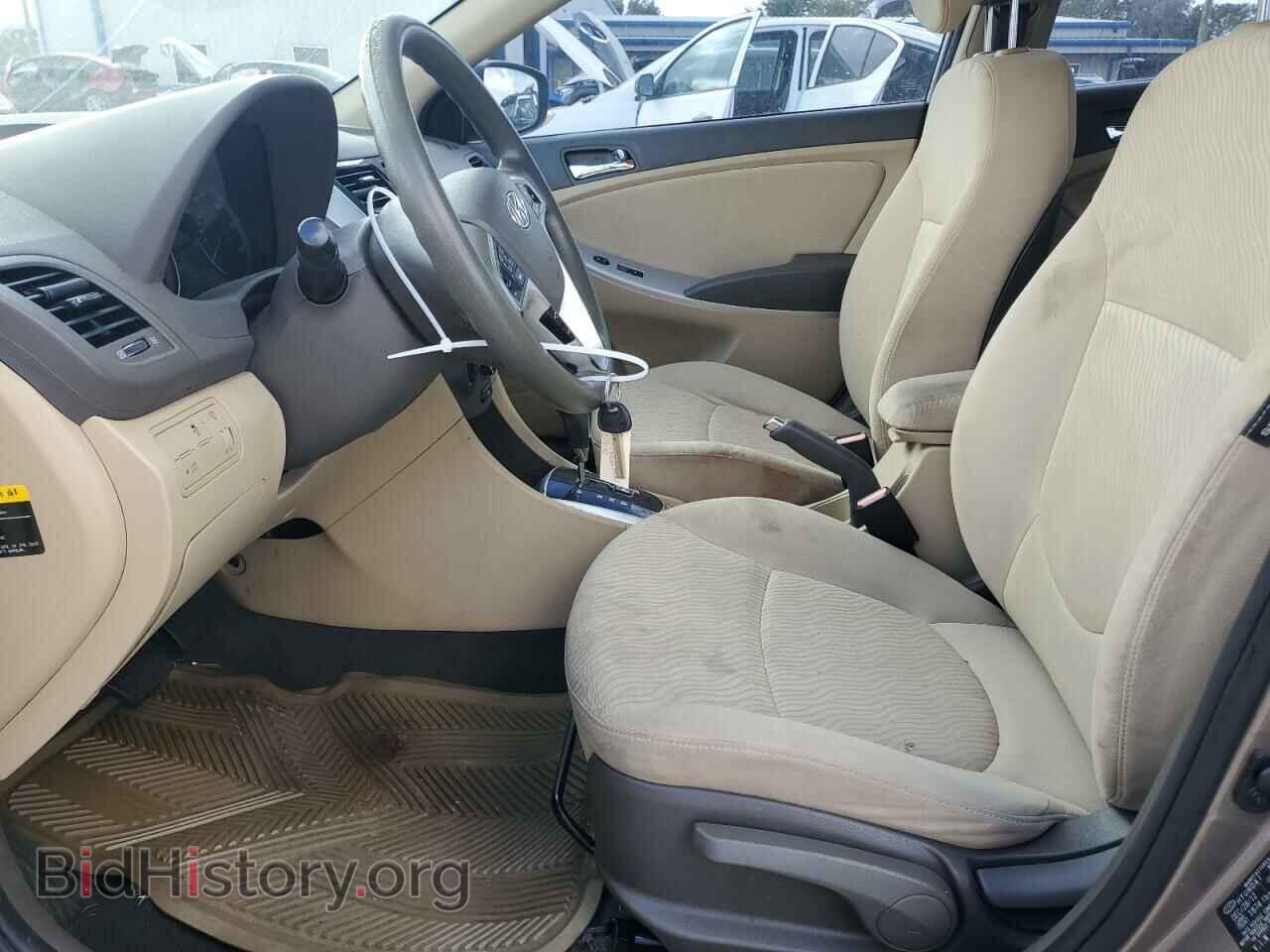2013 HYUNDAI ACCENT - VIN: KMHCU4AEXDU424007 - Фото 7