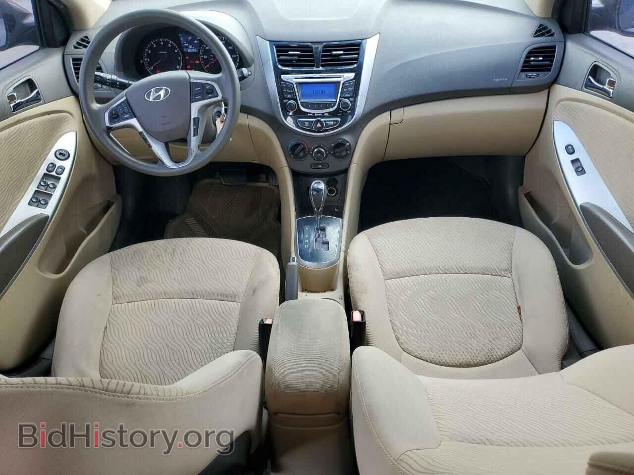 2013 HYUNDAI ACCENT - VIN: KMHCU4AEXDU424007 - Фото 8