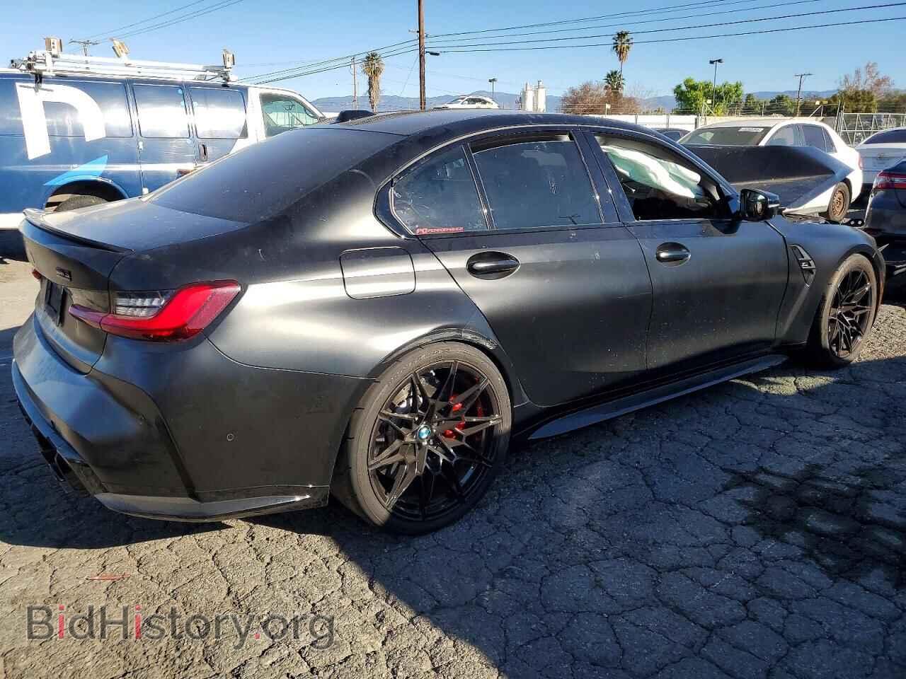 2024 BMW M3 - VIN: WBS43AY05RFS14505 - Фото 3