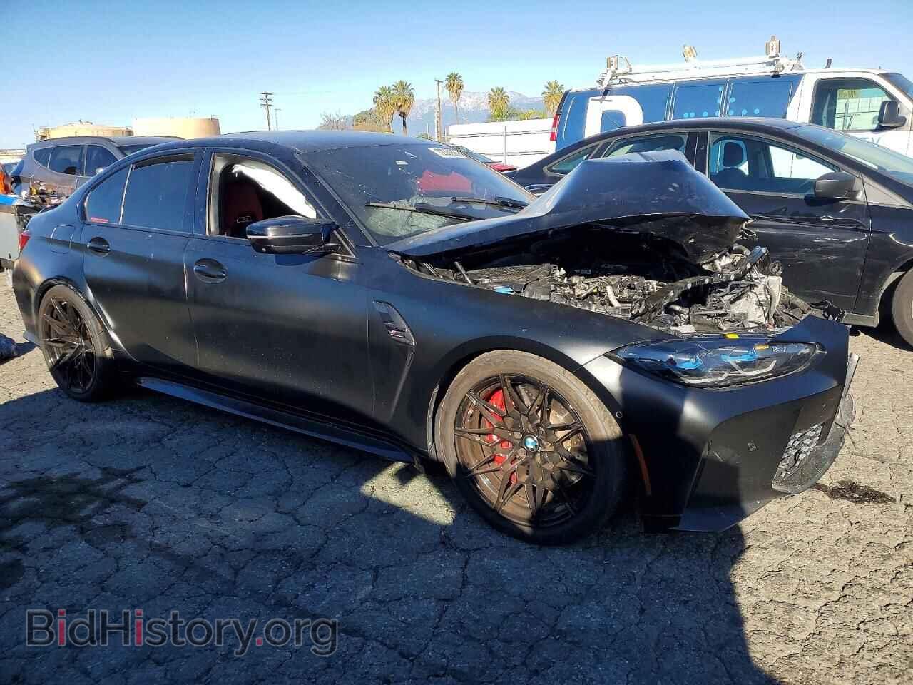 2024 BMW M3 - VIN: WBS43AY05RFS14505 - Фото 4