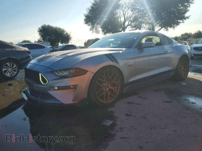 2021 Ford MUSTANG GT (VIN 1FA6P8CF7M5151128) — фото 1 из 14, Copart, повреждение: бок