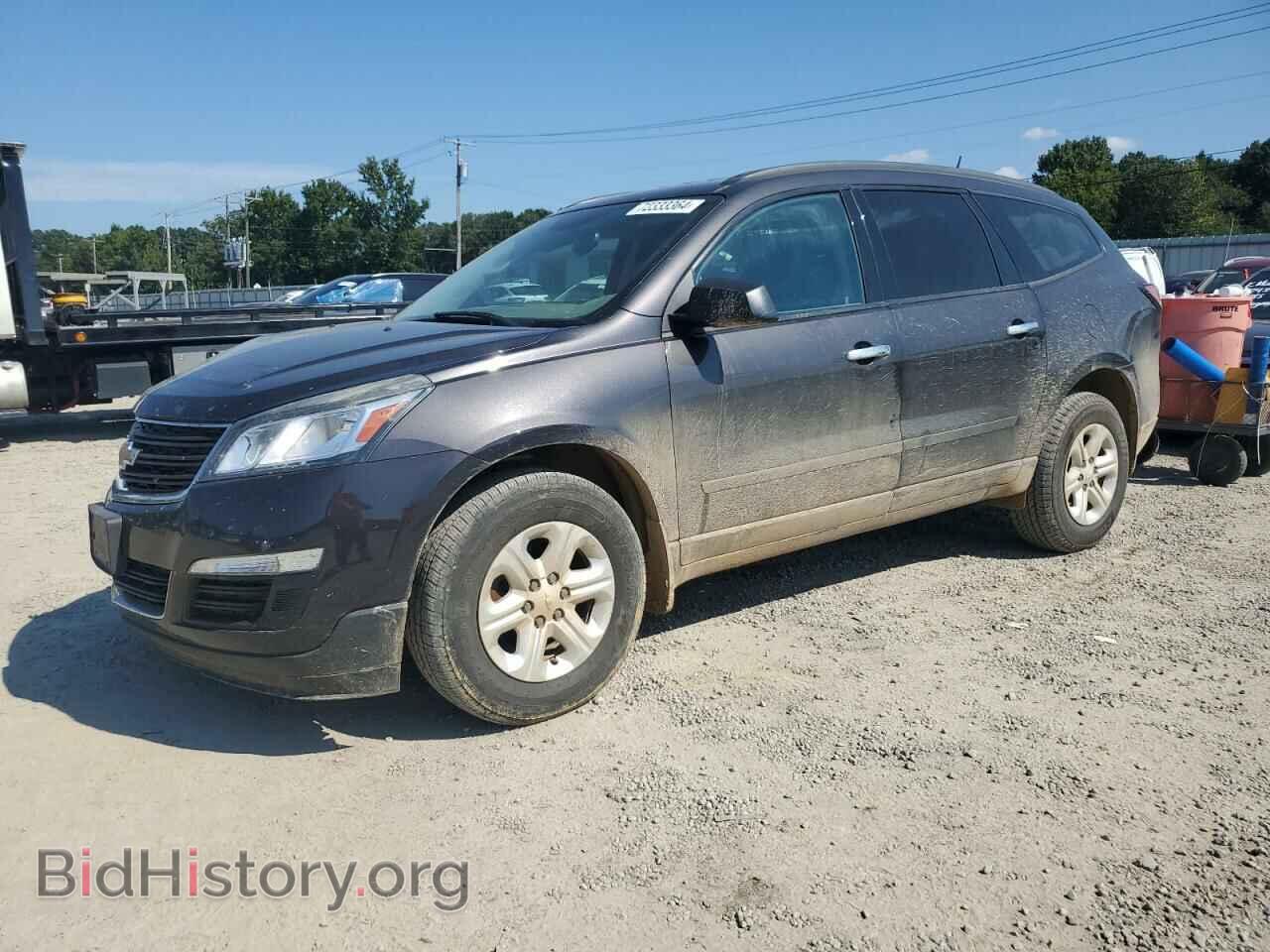 Фотография 1GNKRFKD1FJ374788 - CHEVROLET TRAVERSE 2015