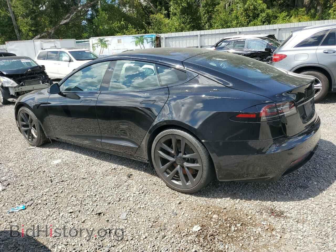 2022 TESLA MODEL S - VIN: 5YJSA1E5XNF477673 - Фото 2