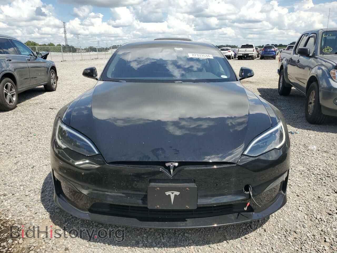 2022 TESLA MODEL S - VIN: 5YJSA1E5XNF477673 - Фото 5