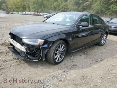 2015 Audi A4 Premium, черный — VIN WAUBFAFL8FN020469, Copart