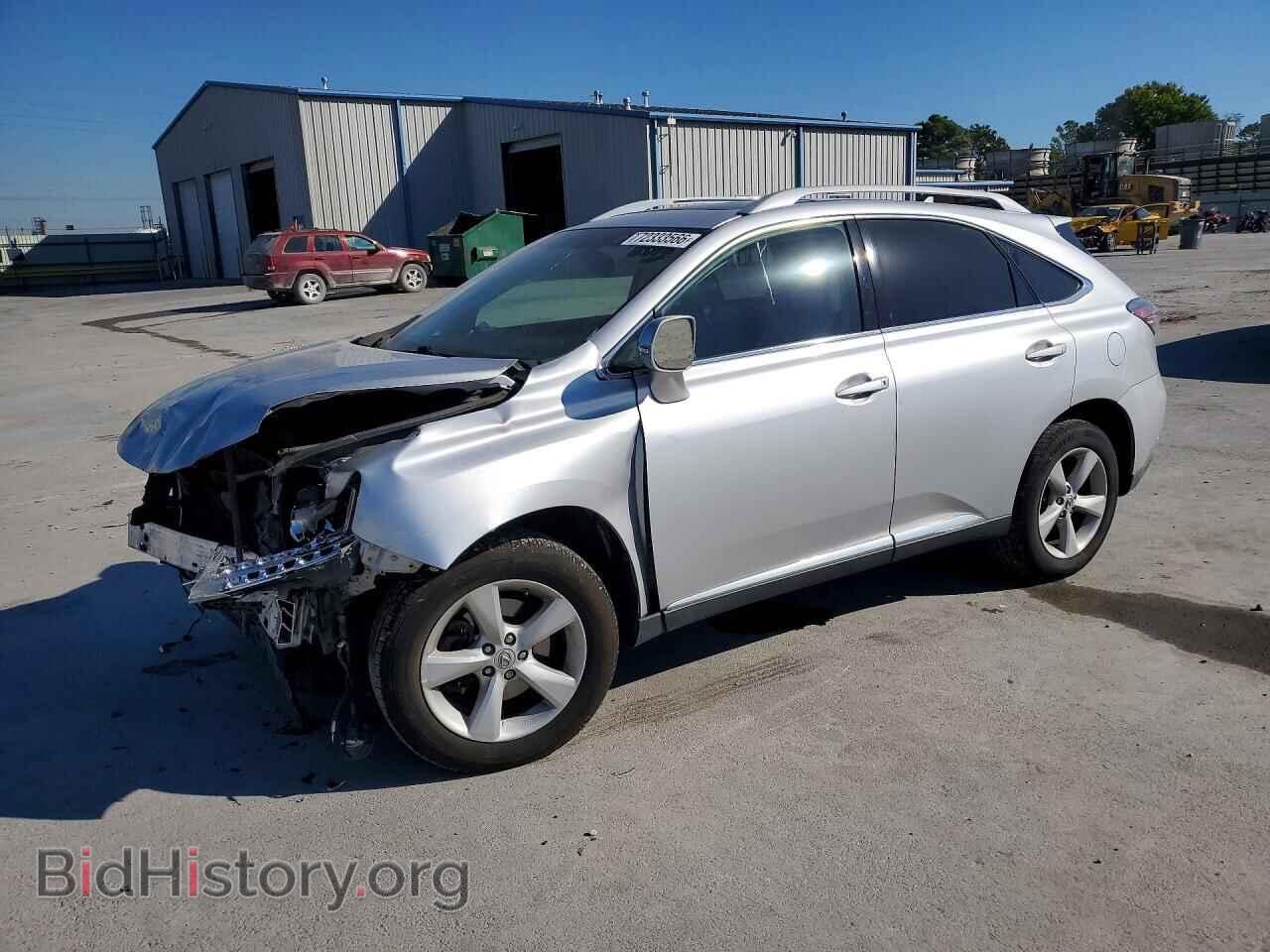 2013 Lexus RX350 Base (VIN 2T2BK1BA3DC209450) — photo 1 of 14, Copart, damage: front end
