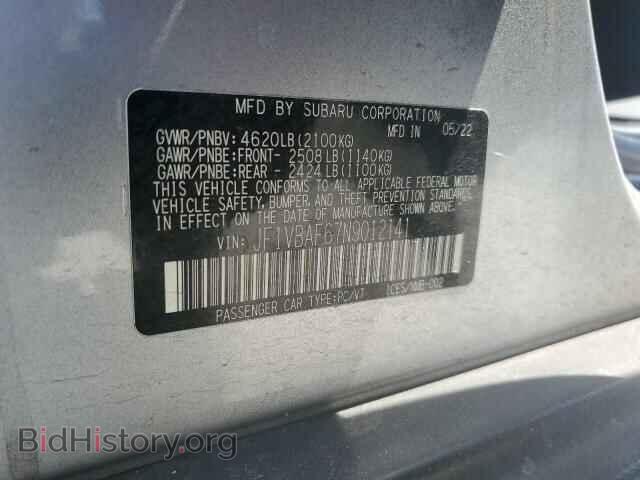 2022 SUBARU WRX - VIN: JF1VBAF67N9012141 - Фото 13
