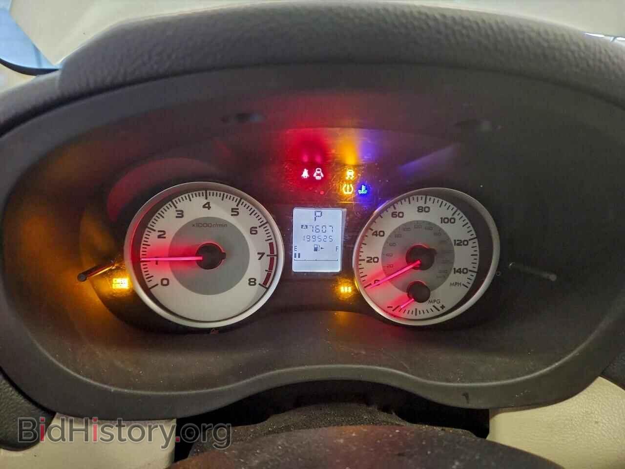 2012 SUBARU IMPREZA - VIN: JF1GPAA69CH214449 - Фото 9