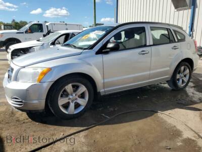 2010 Dodge CALIBER Caliber SX, серебристый — VIN 1B3CB4HA0AD664824, Copart