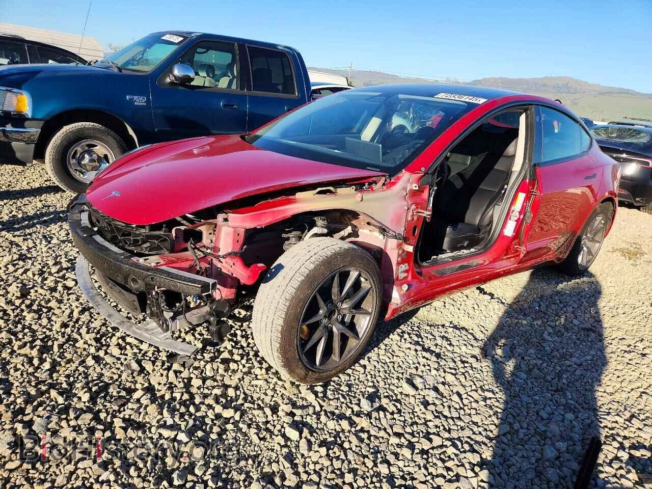 Photo 5YJ3E1EA1PF404197 - TESLA MODEL 3 2023