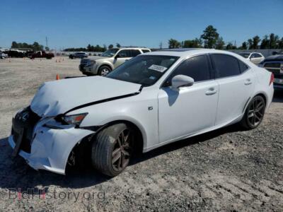 2015 Lexus IS IS 250, white — VIN JTHBF1D27F5060666, Copart