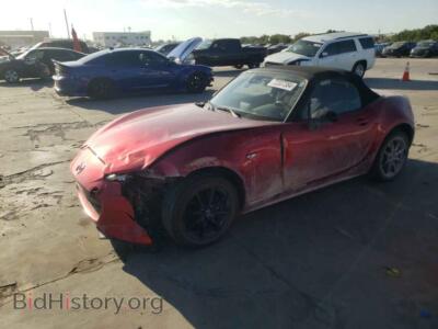 2020 Mazda MX5 Sport, красный — VIN JM1NDAB72L0416274, Copart