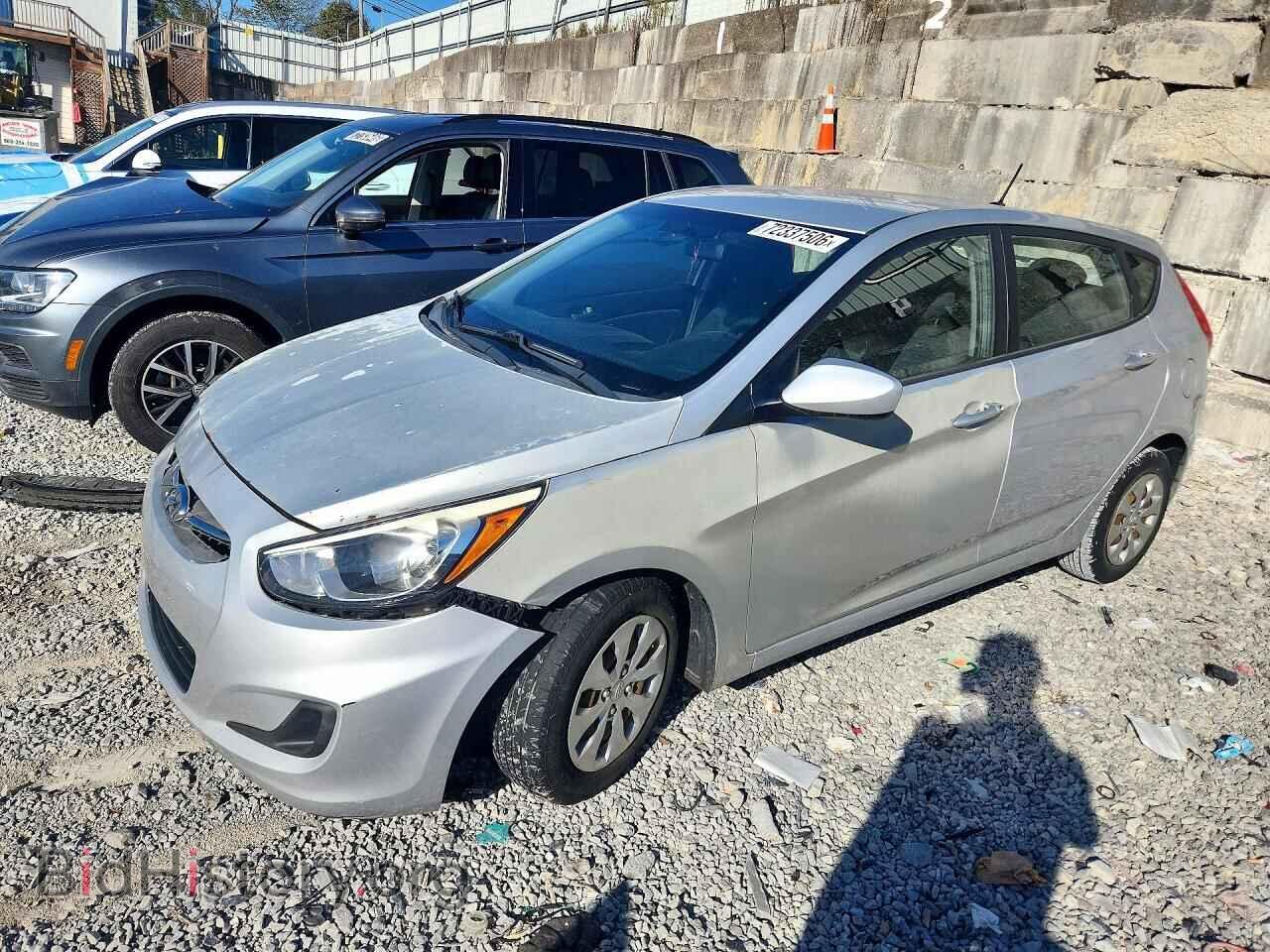 Photo KMHCT5AE7GU261295 - HYUNDAI ACCENT 2016